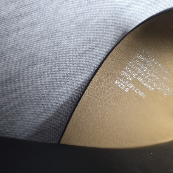 Madewell Pietro Toe Loop Slide Sandals with Gold Buckle Size 9 - Picture 3 of 4